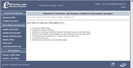 EPractize Labs Online Subscription Manager - Hosting Edition screenshot